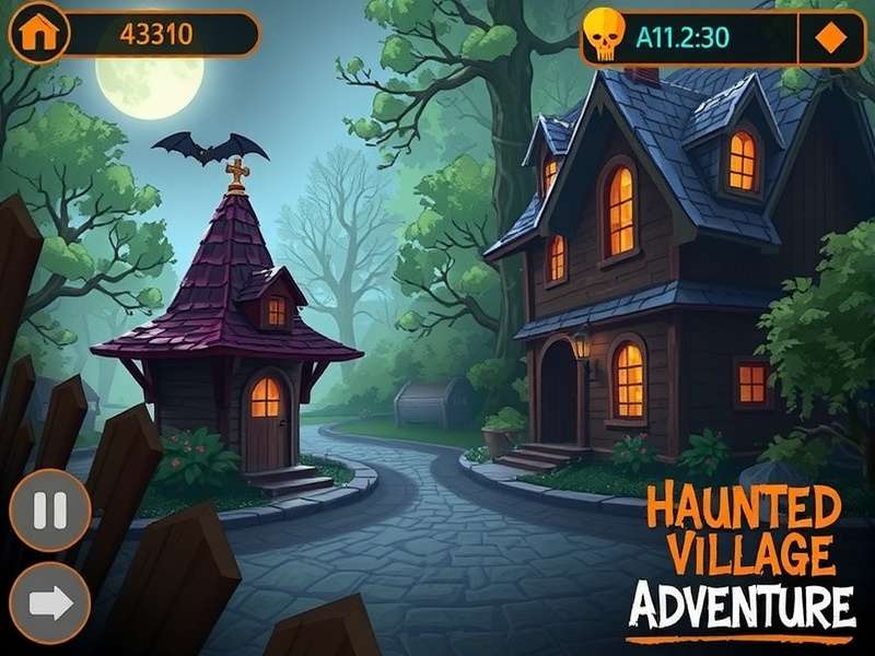 Haunted Village Adventure Puzzle Solving