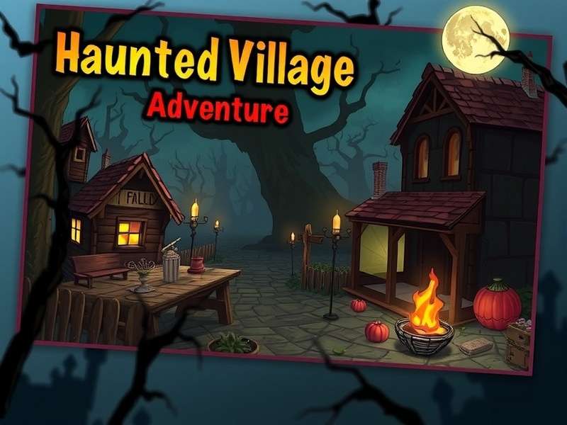 Haunted Village Adventure Gameplay Screenshot